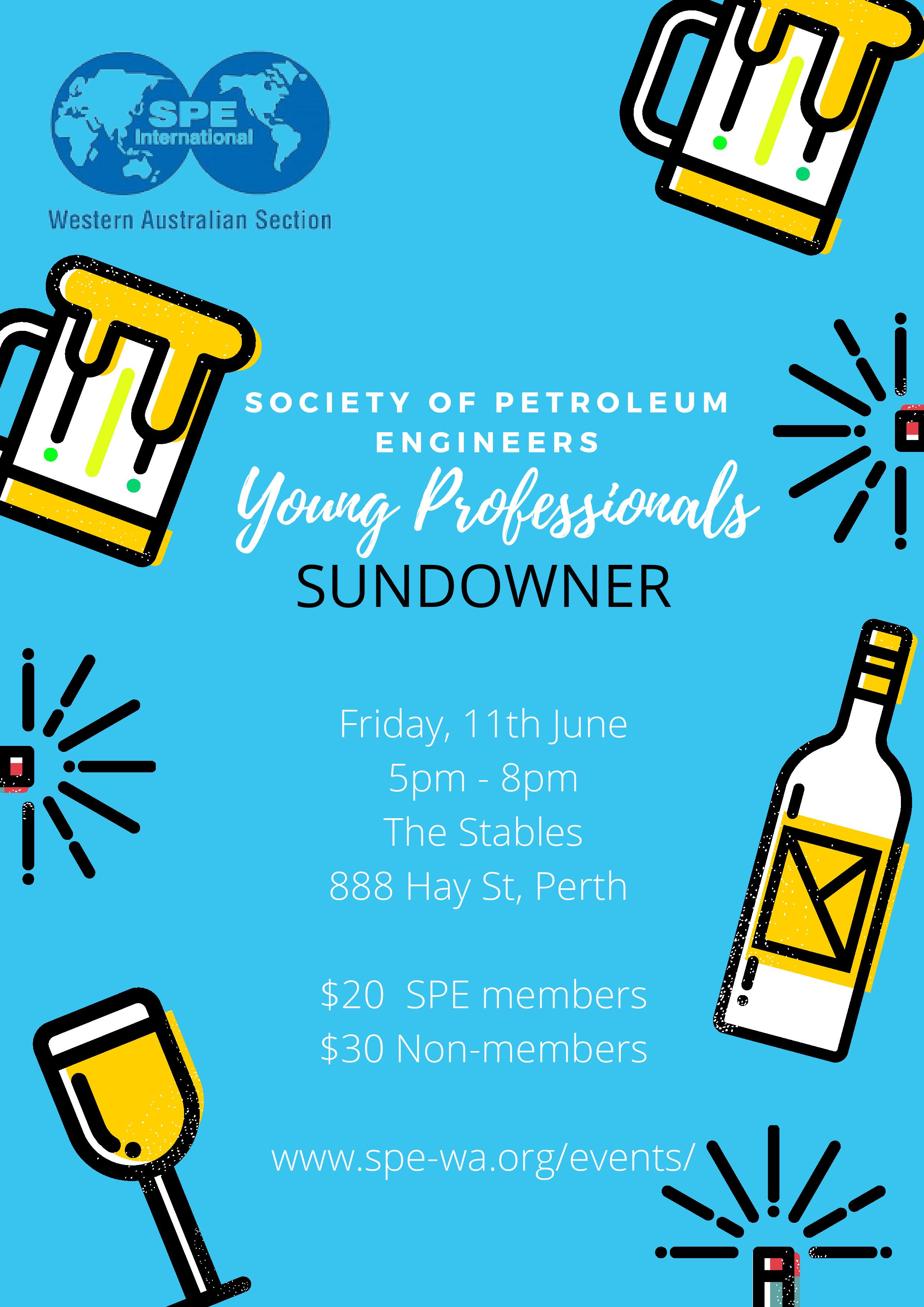 Upcoming Events Spe Wa Young Professionals Sundowner Event Spe Wa